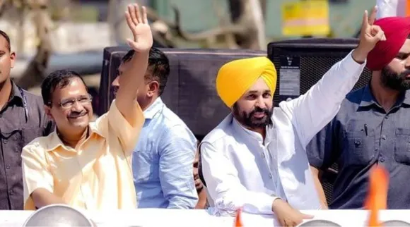 arvind kejriwal bhagwant mann