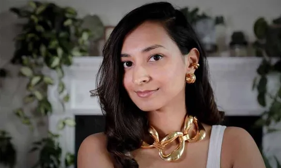 Suhani Parekh Gold Dress