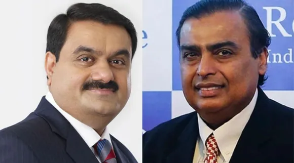gautam adani mukesh ambani