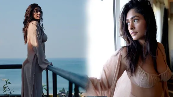 mrunal thakur bold look new photoshoot share instagram
