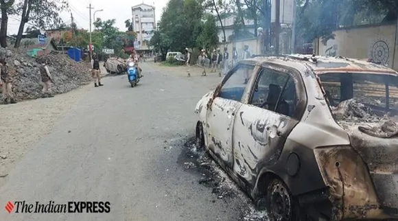 Manipur violence, Manipur violence protests