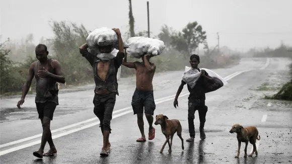 Biparjoy Cyclone Update, flood latest photo