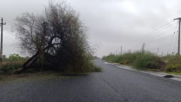 બિપરજોય વાવાઝોડું તારાજી પછીના દ્રશ્યો