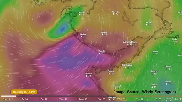 Cyclone Biparjoy Live News in Gujarati, cyclone in gujarat, cyclone live, cyclone, cyclone biparjoy, cyclone live map, cyclone live tracking