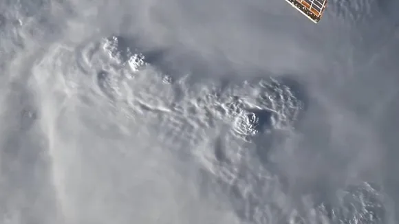 Cyclone Biporjoy from space
