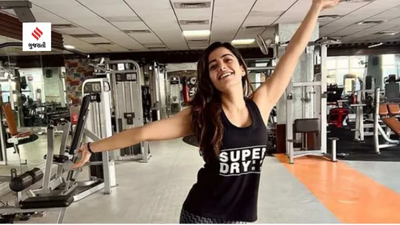 Rashmika Mandanna never misses a workout. (Photo: Instagram/Rashmika Mandanna)