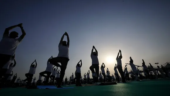 International Yoga Day 2023 | International Yoga Day 2023 Wishes | Yoga Day Photos | Ahmedabad photos
