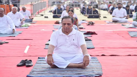 International Yoga Day 2023 | International Yoga Day 2023 Wishes | Yoga Day Photos| rajkot