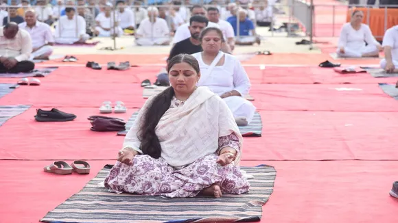 International Yoga Day 2023 | International Yoga Day 2023 Wishes | Yoga Day Photos| rajkot