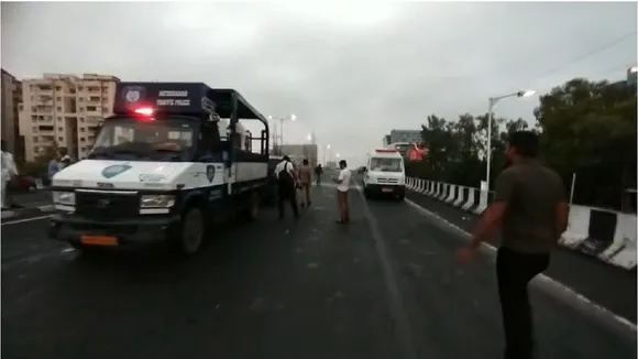 Ahmedabad accident | SG highway accident | iskcon bridge accident | accident News