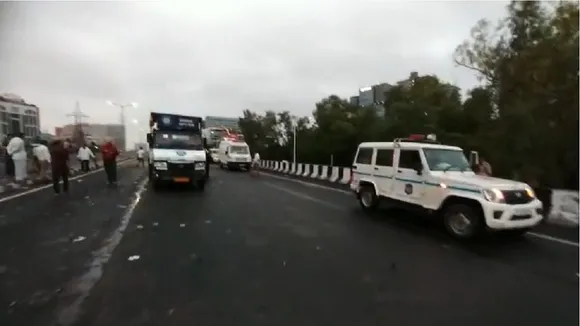 Ahmedabad accident | SG highway accident | iskcon bridge accident | accident News