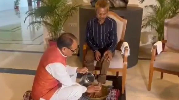 MP Case of urinating on tribal youth