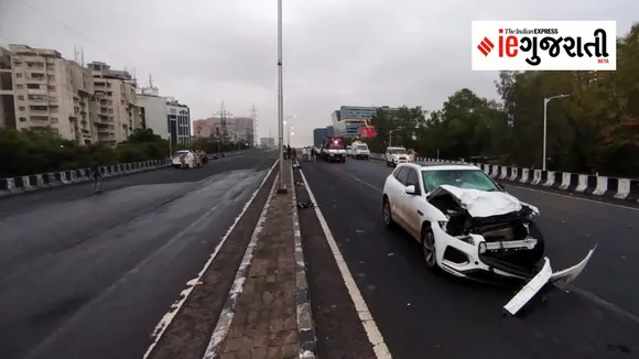 ahmedabad iskcon bridge accident | tathya patel | pragnesh patel | Ahmedabad Satellite Police