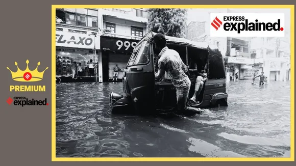 heavy rainfall in North India