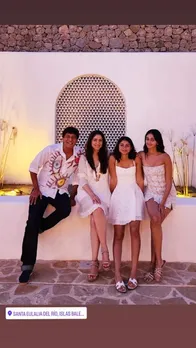 Ananya Panday, Chunky Pandey