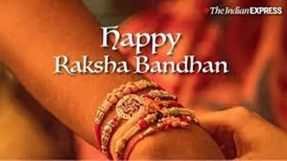 raksha bandhan 2023 | raksha bandhan shubh muhurat puja | raksha bandhan 2023 bhadrakal time |  Brother and Sister festival | how to sister tie rakhi to brother (Express Photo)