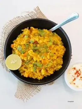 Monsoon Recipe: healthy khichadi recipe(Unsplash)