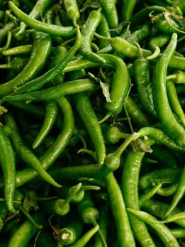 Green chillies (unsplash)