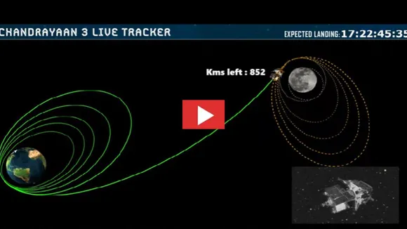 Chandrayaan 3 Mission LIVE Location