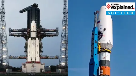 Chandrayaan-3 and Luna 25 mission landing time and place