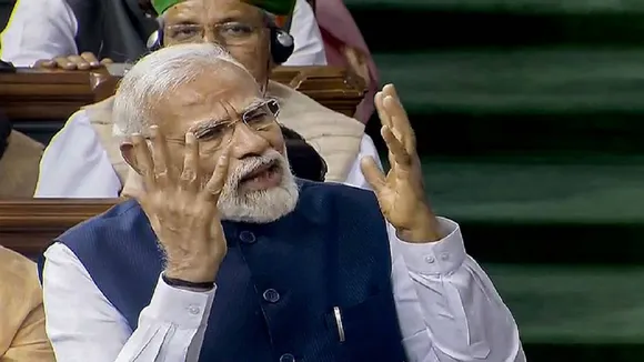 Narendra Modi in parliament, Narendra Modi Speech, PM Narendra Modi Speech points