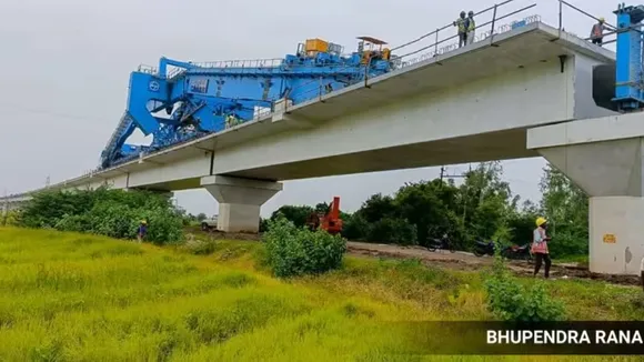 ahmedabad mumbai bullet train | crane collapses | Vadodara | Kambola
