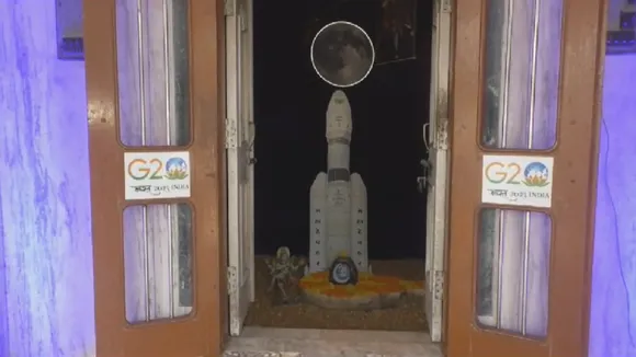 chandrayaan 3, chandrayaan 3 in jamnagar, chandrayaan 3 photos