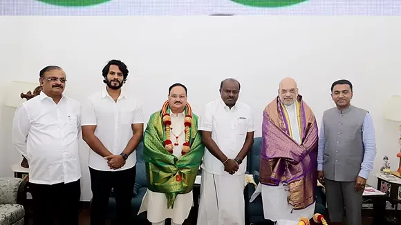 JDS joins NDA | Lok Sabha elections 2024