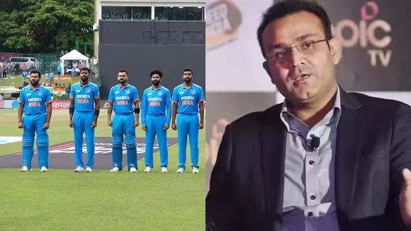 Virender Sehwag | Bharat on Indian jerseys