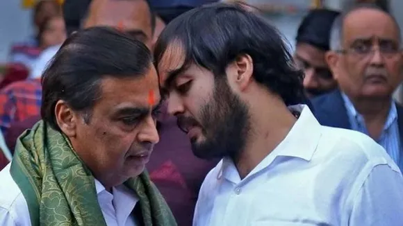 Anant Ambani with Mukesh Ambani | Anant Ambani | Mukesh Ambani | mukesh ambani children name | Reliance Industries | RIL Board
