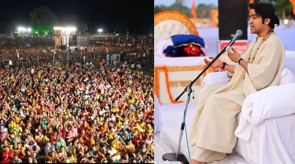 bageshwar dham baba dhirendra shastri Gujarat ambaji ahmedabad visit 