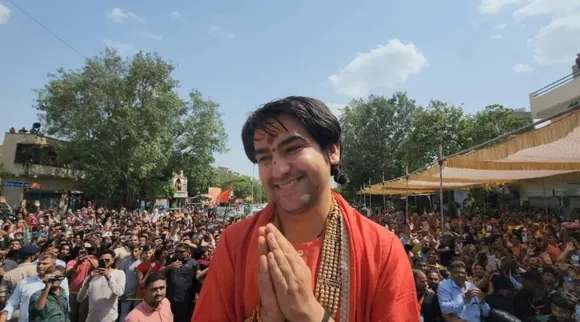 bageshwar dham baba dhirendra shastri Gujarat ambaji ahmedabad visit 