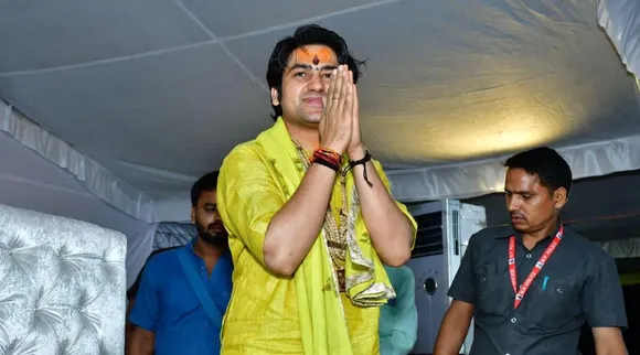 bageshwar dham baba dhirendra shastri Gujarat ambaji ahmedabad visit 