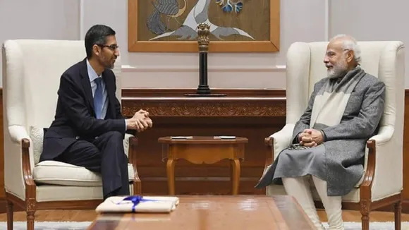 Narendra Modi | sundar pichai | google news | AI summit