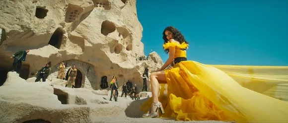 Katrina Kaif yellow dress