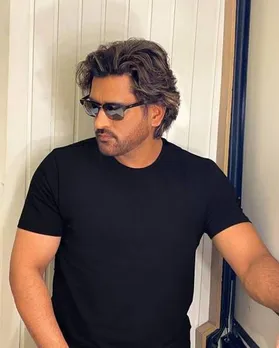 MS Dhoni hairstyle