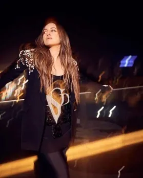 Sonakshi Sinha Night party dress