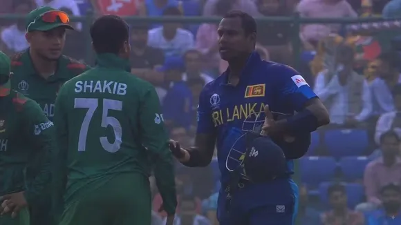 Angelo Mathews timed out | Angelo Mathews | World Cup 2023