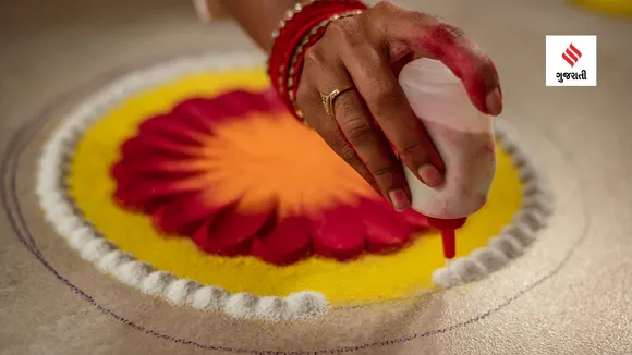 diwali rangoli designs 2023 Photos gujarati news