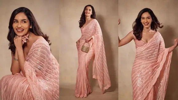 Manushi Chhillar, Manushi Chhillar instagram, Manushi Chhillar Saree, Manushi Chhillar in Saree, Manushi Chhillar pink Saree, Manushi Chhillar traditional dress, Manushi Chhillar latest Photoshoot
