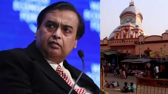 Mukesh Ambani | Mukesh Ambani ril | reliance industries | Kalighat Temple