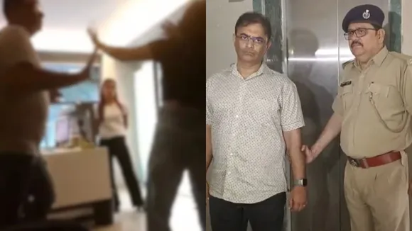 Surat spa fight video viral