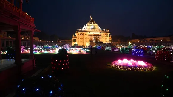 gandhinagar akshardham diwali deepotsav 2023