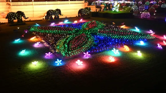 gandhinagar akshardham diwali deepotsav 2023