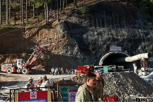 Uttarkashi tunnel collapse | Uttarkashi tunnel latest news | Uttarkashi tunnel latest photos