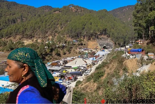 Uttarkashi tunnel collapse | Uttarkashi tunnel latest news | Uttarkashi tunnel latest photos