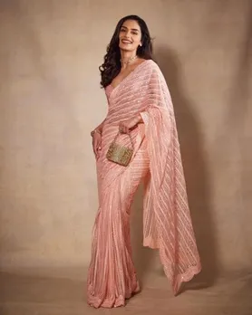 Manushi Chhillar Saree