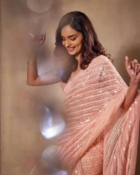 Manushi Chhillar in Saree