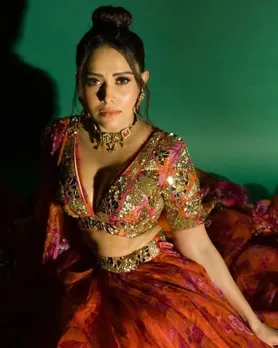 Nushrratt Bharuccha in lehenga