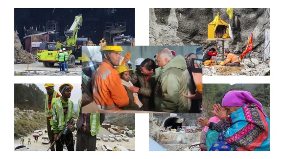 uttarkashi tunnel rescue | uttarkashi tunnel rescue successfully
